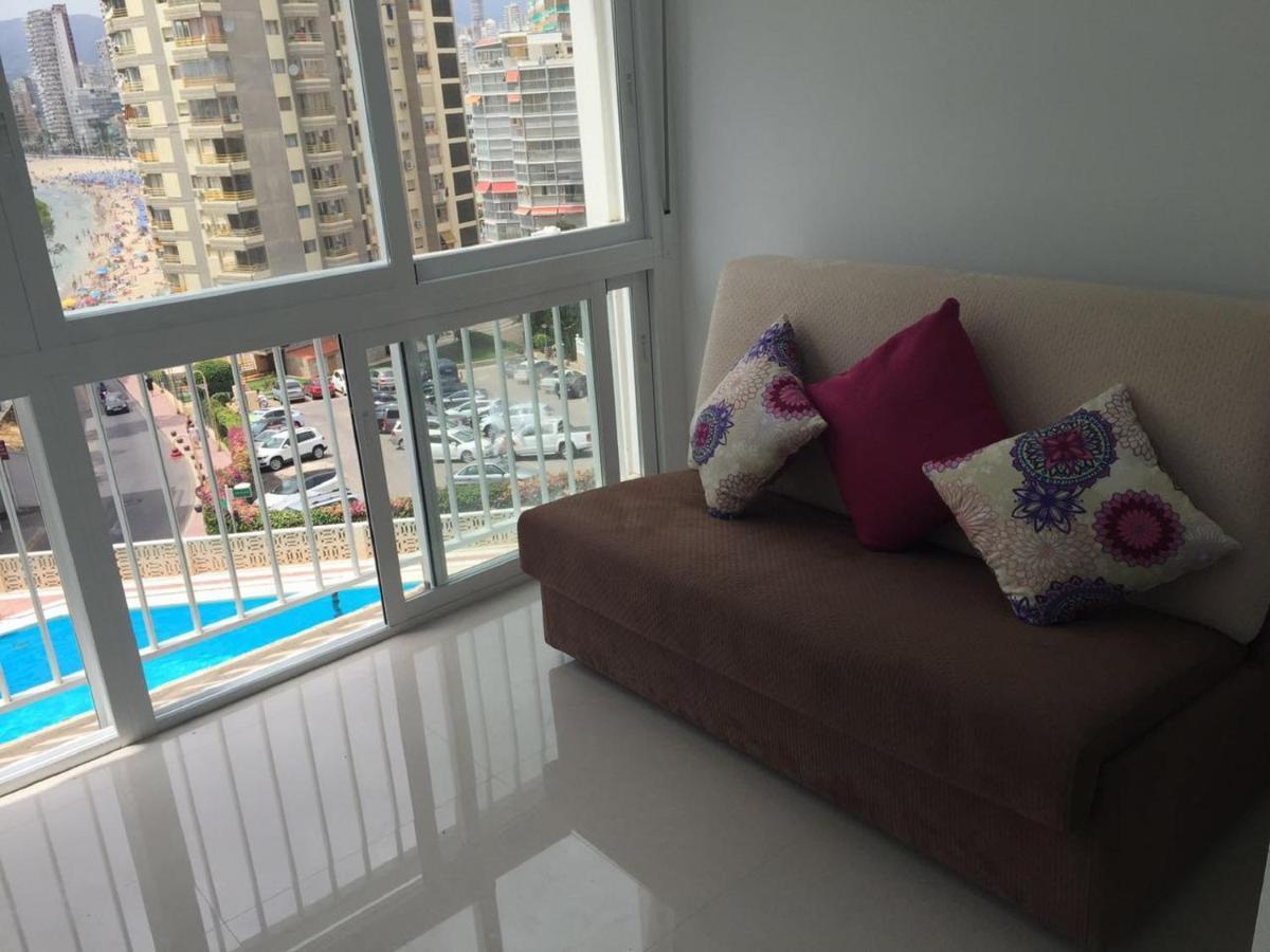 Levante Beachfront Luxury Apartment 貝尼多姆 外观 照片